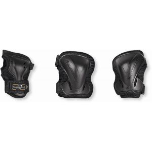 PACK PROTECCIONES ROLLERBLADE EVO GEAR JUNIOR NEGRO