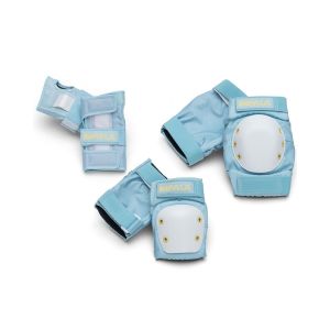 PACK PROTECCIONES IMPALA AZUL CIELO-AMARILLO JUNIOR