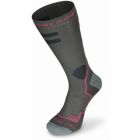 CALCETINES ROLLERBLADE HIGH PERFORMANCE W GRIS OSCURO-ROSADO