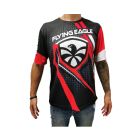 CAMISETA FLYING EAGLE NEGRO-ROJO