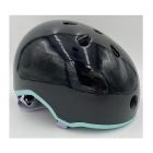 CHAYA BLACK-TEAL-PURLE HELMET (SAMPLE)