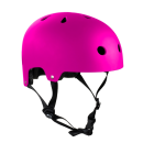 CASCO INFANTIL SFR ESSENTIALS ROSA FLUOR MATTE