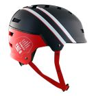 CASCO KRF BROKEN ROJO-NEGRO