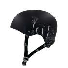 CASCO KRF DESTRUCTOR NEGRO-BLANCO