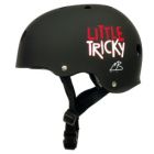 CASCO TRIPLE 8 LITTLE TRICKY JR V2 NEGRO MATE