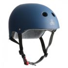 TRIPLE 8 SWEATSAVER CERTIFIED NAVY RUBBER HELMET