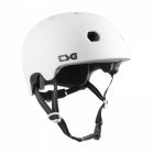TSG META SOLID COLOR SATIN WHITE HELMET