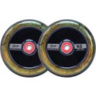 GRIT H2O 110MM GOLD-BLACK SCOOTER WHEELS (2 PACK)