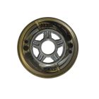 ROCES WHEELS 90MM-80A SILVER/BLACK (4 PACK)