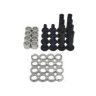 KIZER FLUID BLACK FRAMES (8 PACK)