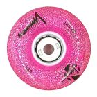 RUEDA QUAD LED LUMINOUS 62MM 85A ROSA GLITTER (UNIDAD)