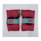 MUÑEQUERAS RIO ROLLER ROJO-MENTA (MUESTRA)