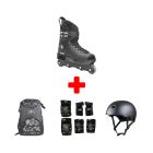 PACK DE PATINES AGRESIVO ROCES M12 LO NEGRO