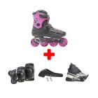 PACK DE PATINES EN LÍNIA FLYING EAGLE BKB B5S+ PINK
