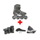 FLYING EAGLE FBS BLACK INLINE SKATE PACK