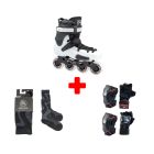 PACK PATINES EN LÍNEA FR FR3 80 WHITE