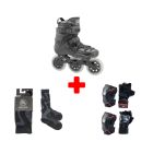 FR FR2 310 BLACK INLINE SKATE PACK