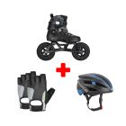 PACK DE PATINES OFF ROAD POWERSLIDE NEXT EDGE SUV 150