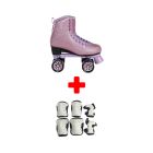 PACK PATINES DE 4 RUEDAS COMPLETO  CHAYA LIFESTYLE MELROSE GLITTER