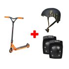 PACK SCOOTER FREESTYLE BESTIAL WOLF BOOSTER B18 NARANJA