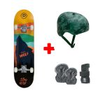 PACK SKATEBOARD INICIACIÓN FIRCE WOLF