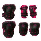 PACK PROTECCIONES KRF JUNIOR CAMUFLAJE ROSA