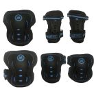 PACK PROTECCIONES KRF JUNIOR NEGRO-AZUL