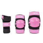 SFR YOUTH RAMP BLACK-PINK PROTECTIONS PADS PACK
