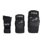 SFR YOUTH RAMP BLACK PROTECTION PADS PACK