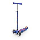 PATINETE MAXI MICRO DELUXE AZUL LED