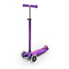 PATINETE MAXI MICRO DELUXE LILA LED