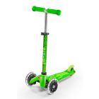 PATINETE MINI MICRO DELUXE VERDE LED