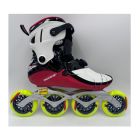 POWERSLIDE RACING VI 4X100 WHITE-RED (SAMPLE)