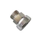 MICRO SILVER FOLDED BUTTON PIECE N1198