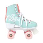 QUAD RIO ROLLER SCRIPT TEAL-CORAL S
