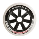 RUEDAS ROLLERBLADE HYDROGEN 125MM 85A BLANCO-NEGRO (PACK 6)