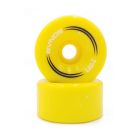 QUAD ZEN RADAR 62MM 85A YELLOW WHEELS (4 PACK)