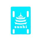 RISER SUSHI PAGODA 1-8 CLEAR-BLUE