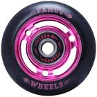 FAMUS 60MM 90A PINK-BLACK WHEEL (UNIT)