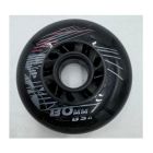 FLYING EAGLE 80MM 85A BLACK-GREY-RED WHEEL (UNIT) (SAMPLE)