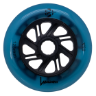 RUEDA LED LUMINOUS 125MM 85A AZUL GLOW (UNIDAD)