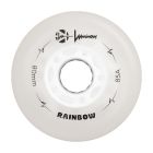 RUEDA LUMINOUS LED RAINBOW 80MM 85A (UNIDAD)