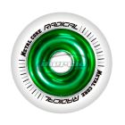 RUEDA METAL CORE BLANCO-VERDE 100MM