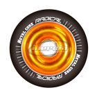 RUEDA METAL CORE NEGRO-DORADO 100MM