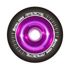 RUEDA METAL CORE NEGRO-VIOLETA 100MM