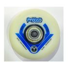 POWERSLIDE MOCCO 70MM 85A WHITE-BLUE + ABEC7 WHEEL (UNIT) (SAMPLE)
