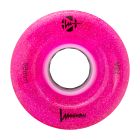LUMINOUS 58MMX32MM 78A GLITTER PINK QUAD LED WHEEL (UNIT)