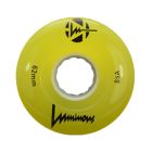RUEDA QUAD LED LUMINOUS 62MM 85A AMARILLA (UNIDAD)