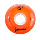 RUEDA QUAD LED LUMINOUS 62MM 85A NARANJA (UNIDAD)