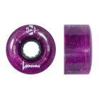 QUAD LED LUMINOUS 62MM 85A PURPLE HAZE WHEEL (UNIT)